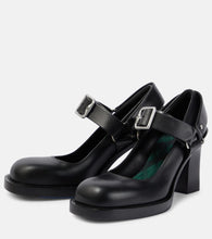 Burberry 85 leather pumps