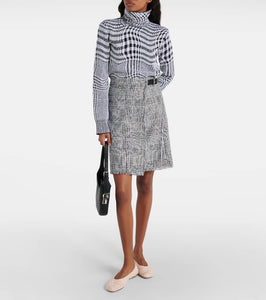 Burberry EKD quilted leather ballet flats