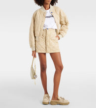 Burberry EKD shearling-lined suede mules