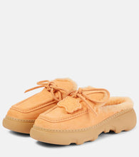 Burberry Stony suede mules