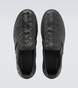 Bottega Veneta Sawyer leather slip-on sneakers