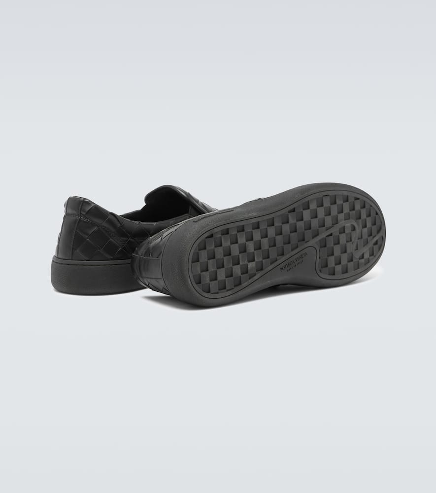 Bottega Veneta Sawyer leather slip-on sneakers