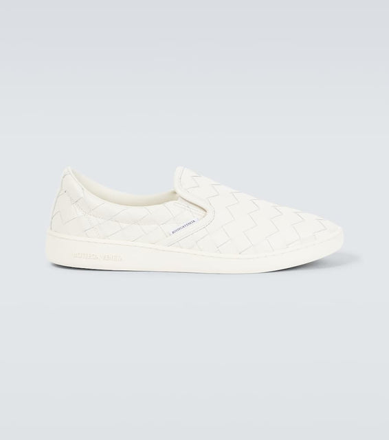 Bottega Veneta Sawyer leather slip-on sneakers