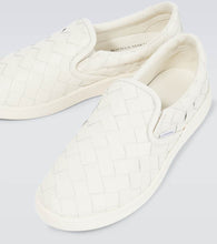 Bottega Veneta Sawyer leather slip-on sneakers