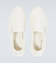 Bottega Veneta Sawyer leather slip-on sneakers