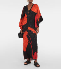 Johanna Ortiz Floral jacquard maxi dress