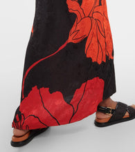 Johanna Ortiz Floral jacquard maxi dress