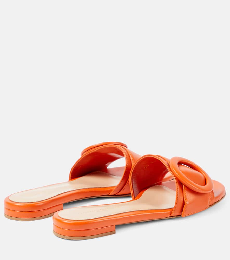 Gianvito Rossi Leather mules