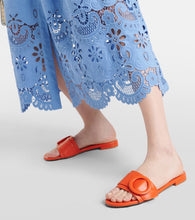 Gianvito Rossi Leather mules