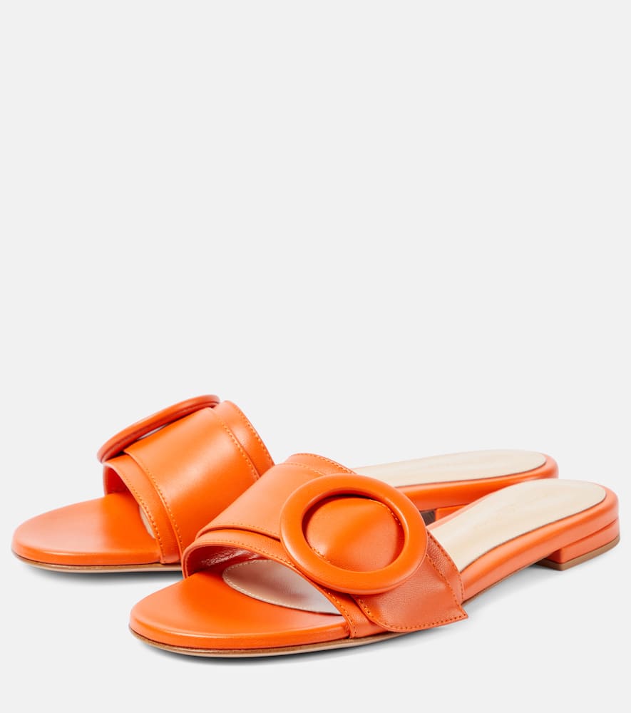 Gianvito Rossi Leather mules