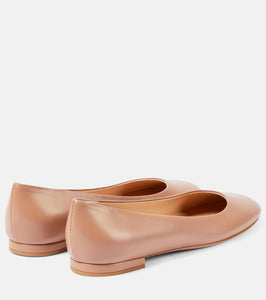 Gianvito Rossi Leather ballet flats