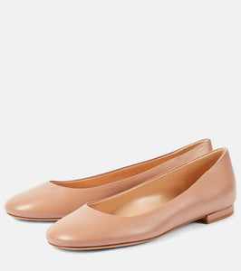 Gianvito Rossi Leather ballet flats