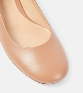 Gianvito Rossi Leather ballet flats