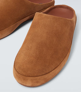 Loro Piana Suede mules
