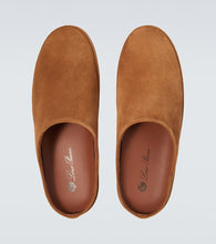 Loro Piana Suede mules