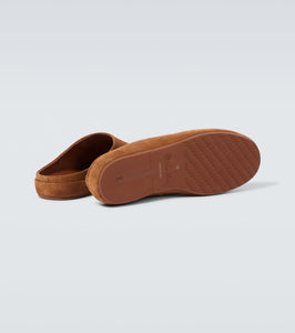 Loro Piana Suede mules