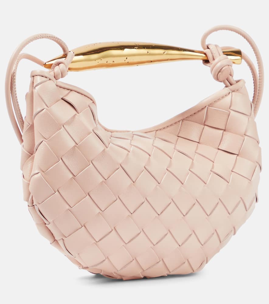 Bottega Veneta Sardine Intrecciato Baby leather crossbody bag