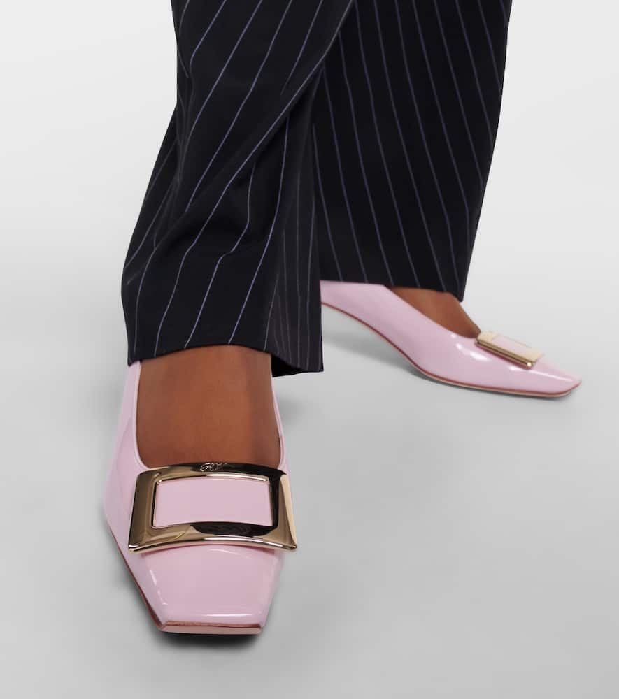 Roger Vivier Belle Vivier 45 leather pumps