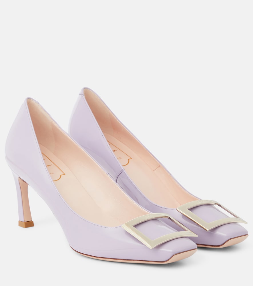 Roger Vivier Trompette 70 patent leather pumps - Roger Vivier Trompette 70 漆皮高跟鞋