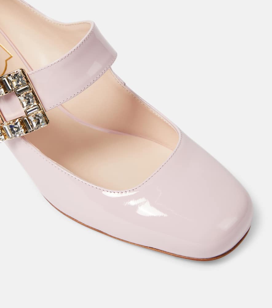 Roger Vivier Tr√É¬®s Vivier Strass Babies 45 leather pumps