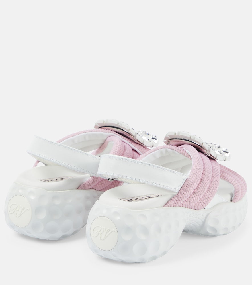 Roger Vivier Viv' Run Light embellished sandals