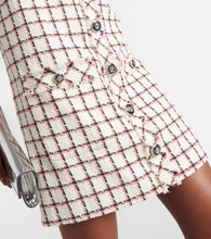 Veronica Beard Laurel cotton-blend tweed minidress