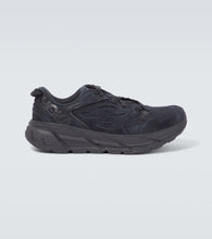 Hoka One One Clifton L suede sneakers