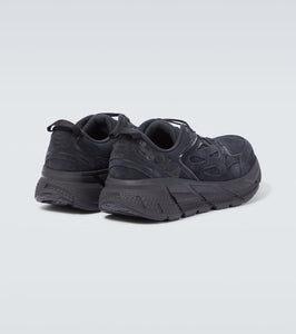 Hoka One One Clifton L suede sneakers