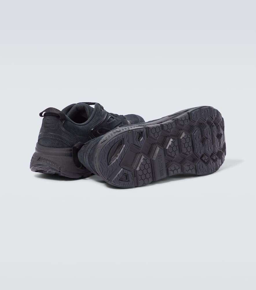 Hoka One One Clifton L suede sneakers
