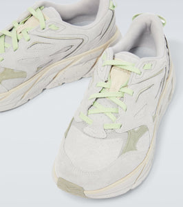 Hoka One One Clifton L suede sneakers