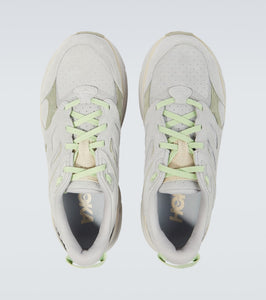 Hoka One One Clifton L suede sneakers