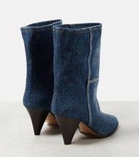 Isabel Marant Rouxa denim ankle boots