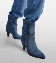 Isabel Marant Rouxa denim ankle boots
