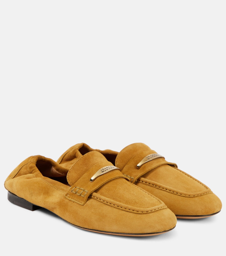 Isabel Marant Iseri suede loafers - Isabel Marant Iseri 绒面革乐福鞋