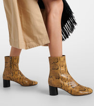 Isabel Marant Laeden leather ankle boots