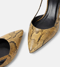 Isabel Marant Pilia leather slingback pumps