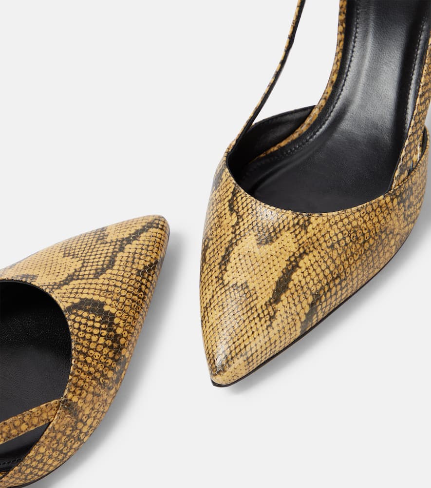 Isabel Marant Pilia leather slingback pumps