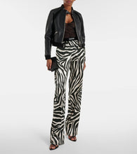 Tom Ford Cropped leather biker jacket