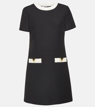 Valentino Wool and silk minidress