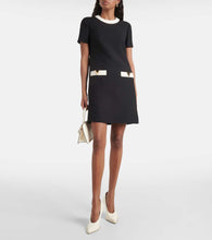 Valentino Wool and silk minidress