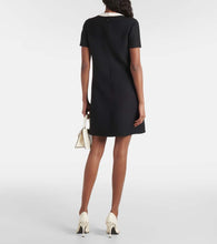 Valentino Wool and silk minidress