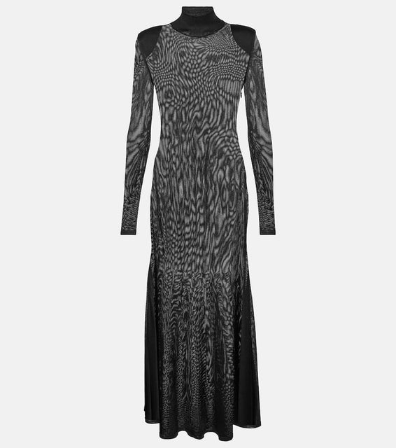 Tom Ford High-neck jersey maxi dress