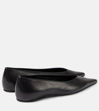 Toteme The Asymmetric leather ballet flats