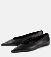Toteme The Asymmetric leather ballet flats