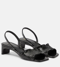 Toteme The Gathered Scoop-Heel leather sandals