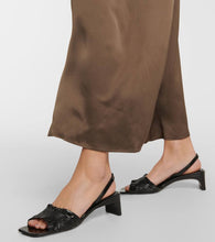 Toteme The Gathered Scoop-Heel leather sandals