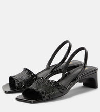Toteme The Gathered Scoop-Heel leather sandals