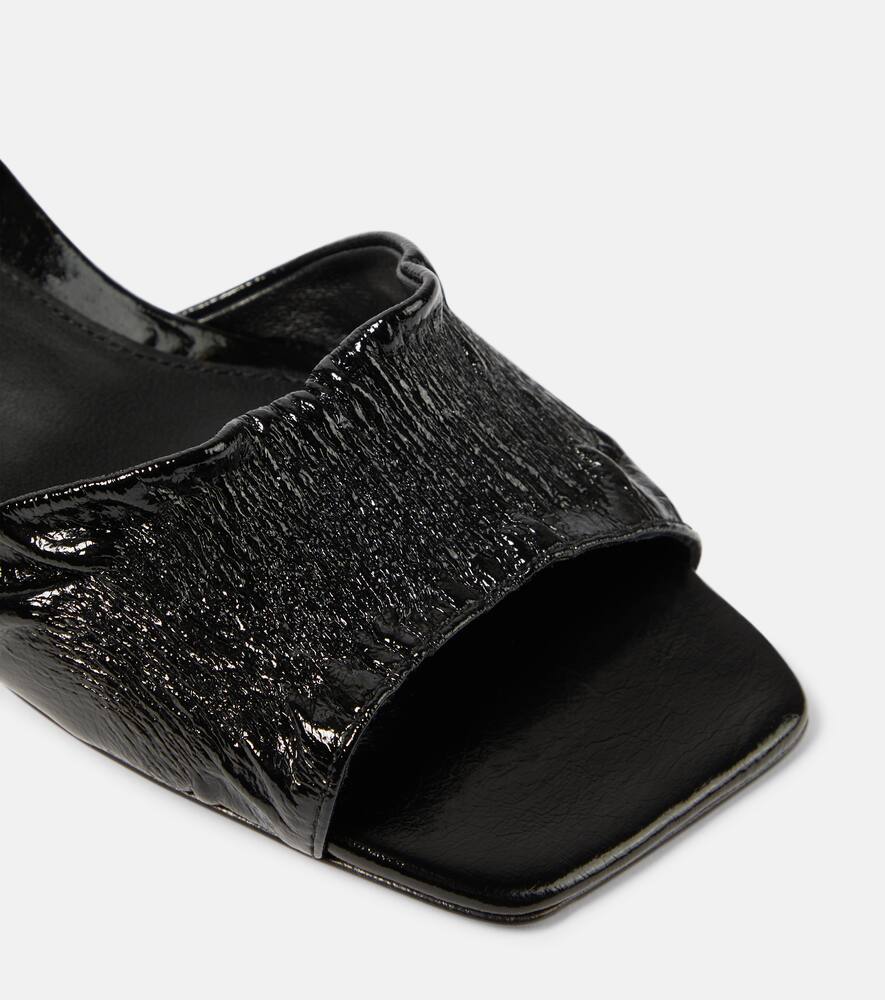 Toteme The Gathered Scoop-Heel leather sandals