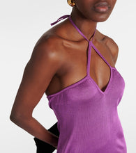 Tom Ford Halterneck jersey maxi dress