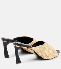 Victoria Beckham Raffia mules
